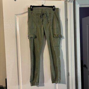 Women's Green VIP Cargo Jogger Pants SZ 9/29